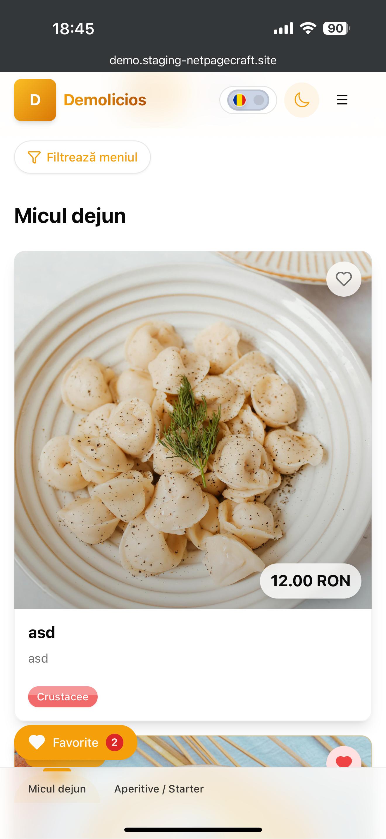 Mobile Menu